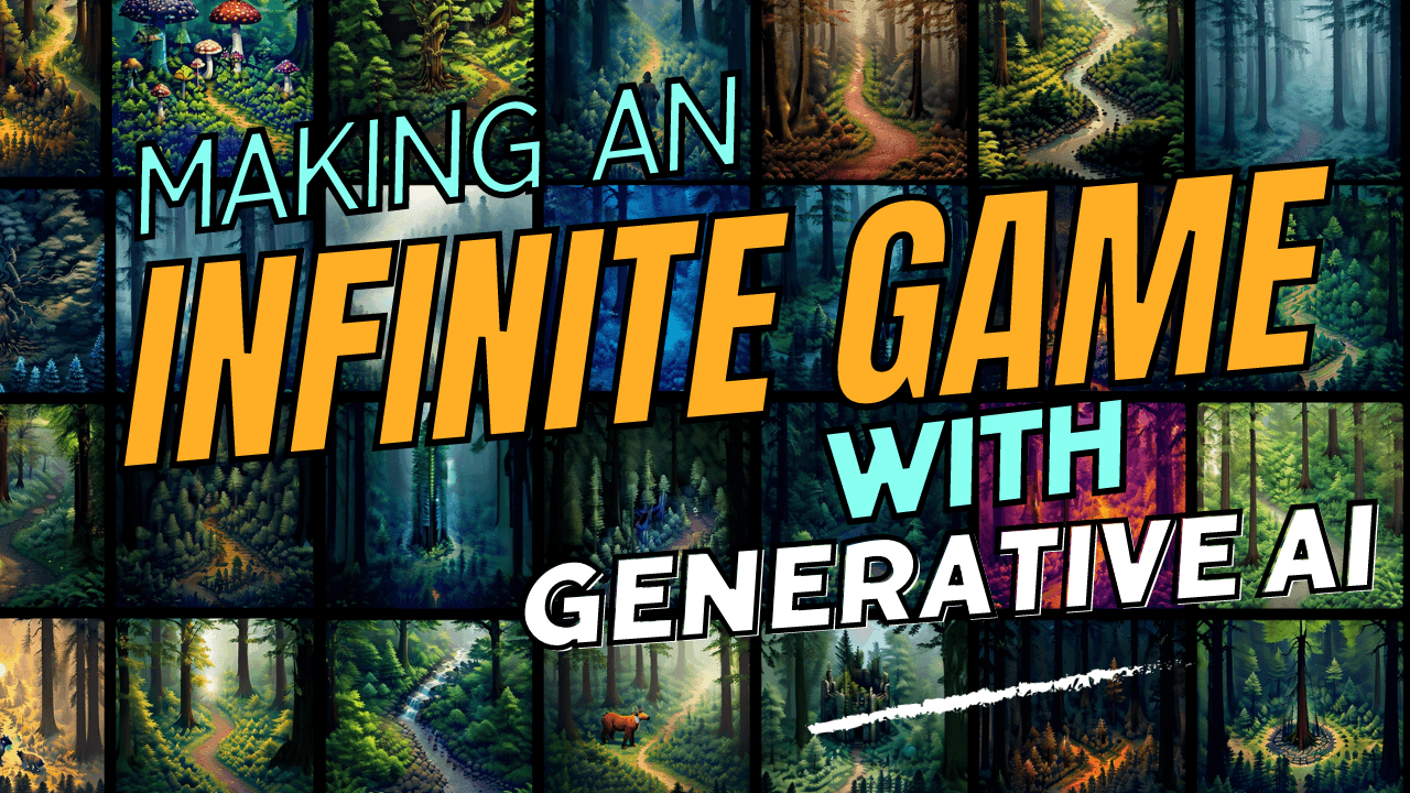 Lost in an Infinite Maze: Building a Real Time Generative AI Game Assets Pipeline